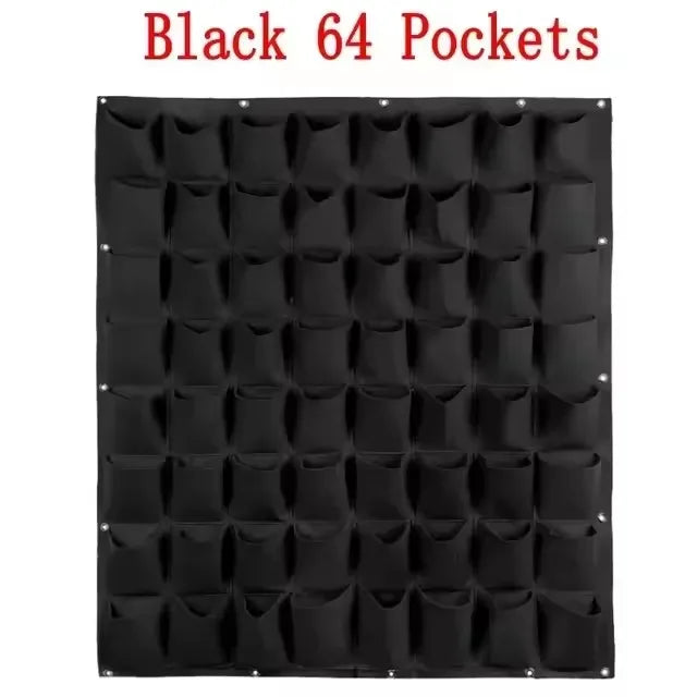 Vertical Hanging Plant Grow Bag – Multiple Pocket Options