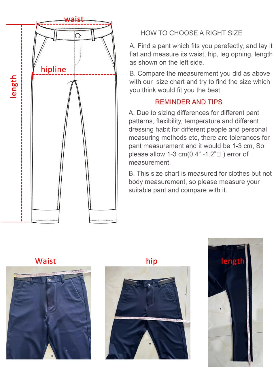 Men’s Lightweight Smart-Casual Trousers