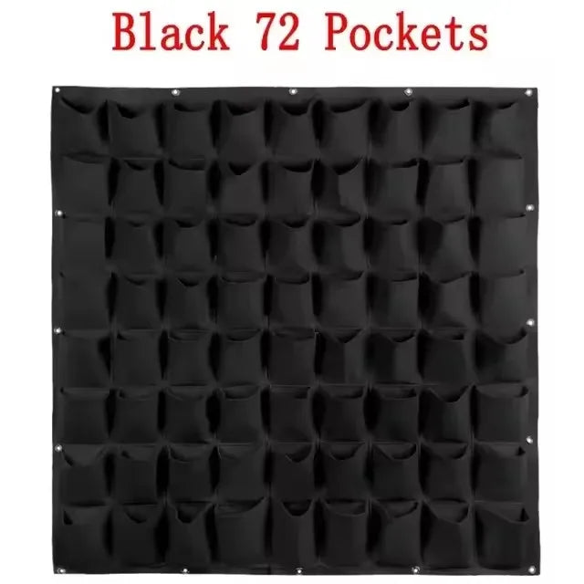 Vertical Hanging Plant Grow Bag – Multiple Pocket Options