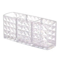 3-Compartment Makeup Brush Organizer