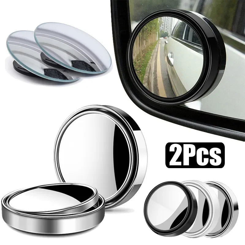 Round Blind Spot Mirrors – Set of 2
